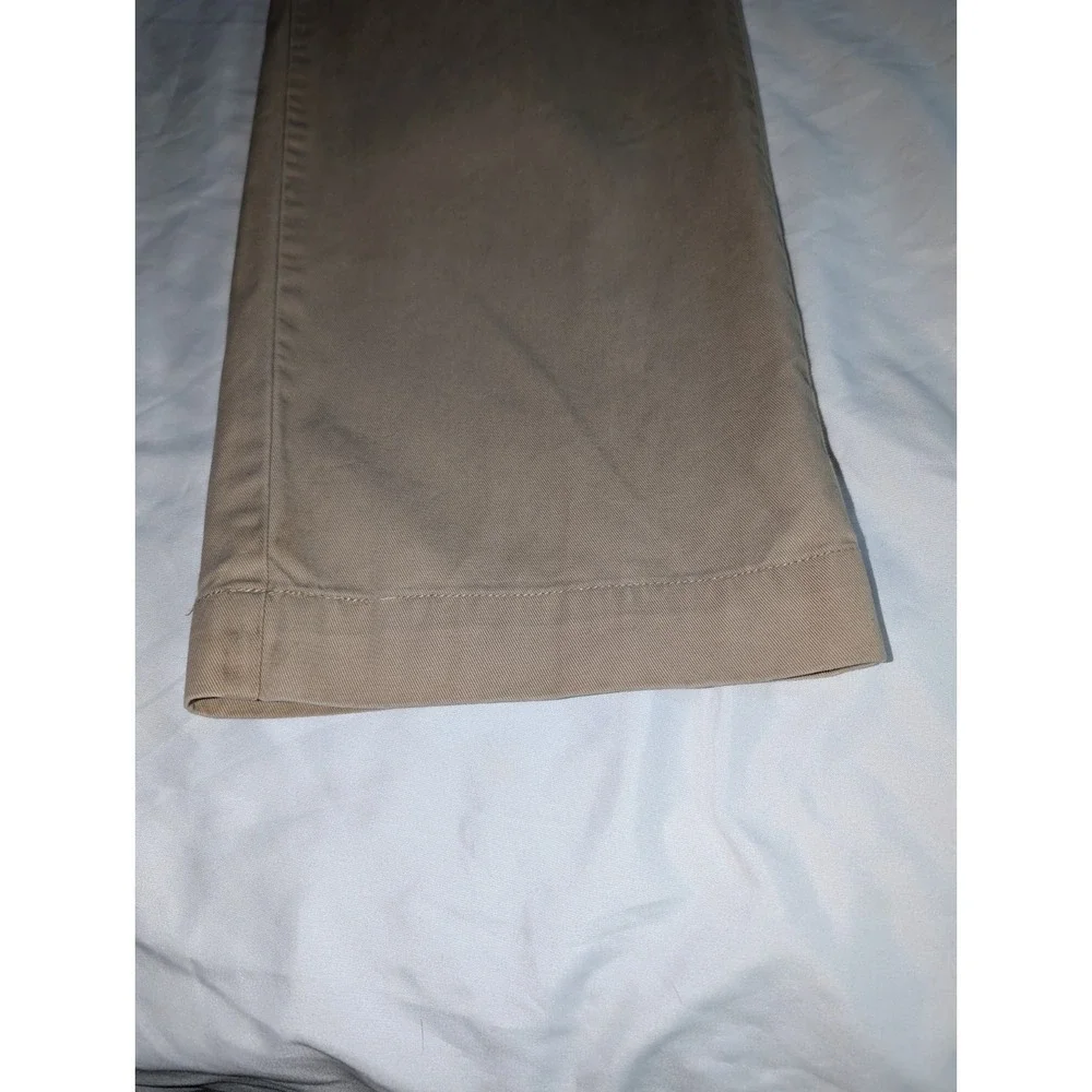 Polo‎ Ralph Lauren Mens 36x34 100% Cotton Khaki Dress Slacks